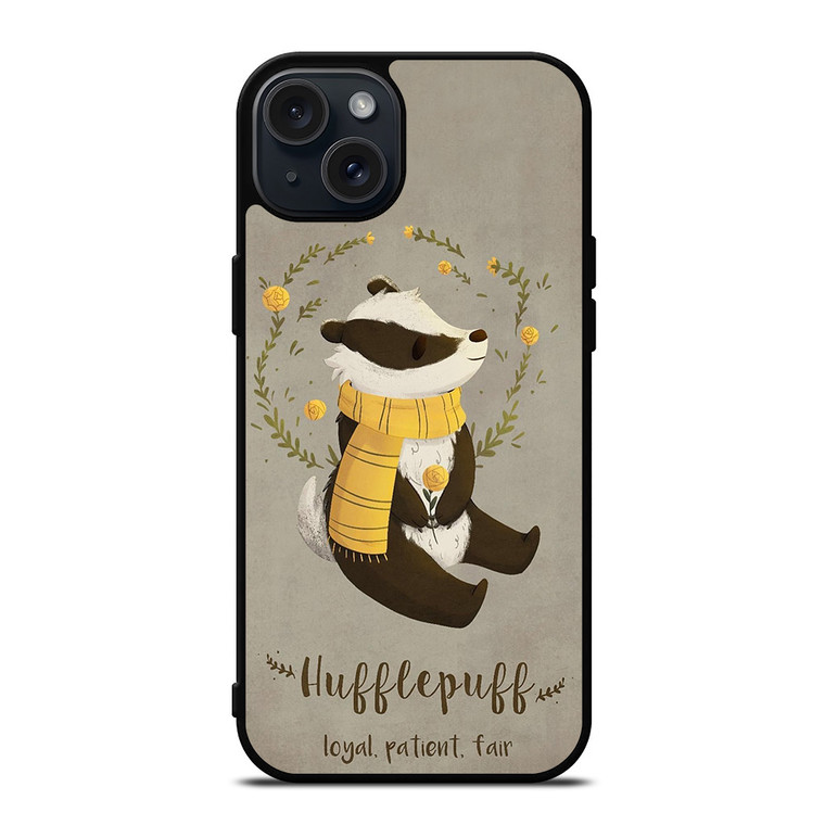 HUFFLEPUFF LOYAL PATIENT iPhone 15 Plus Case