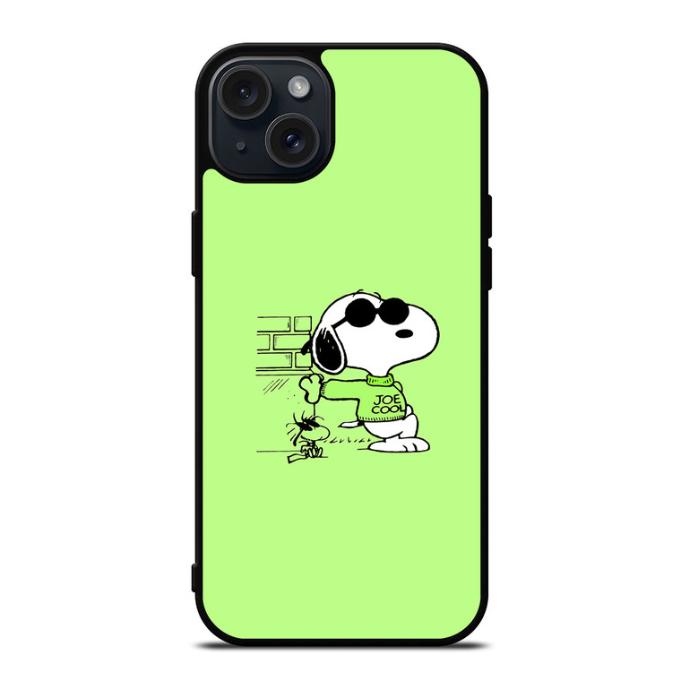JOE COOL SNOOPY the peanuts iPhone 15 Plus Case JOE COOL SNOOPY the peanuts iPhone 15 Plus Case