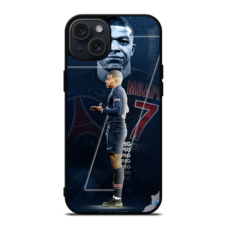 KYLIAN MBAPPE 7 PSG iPhone 15 Plus Case