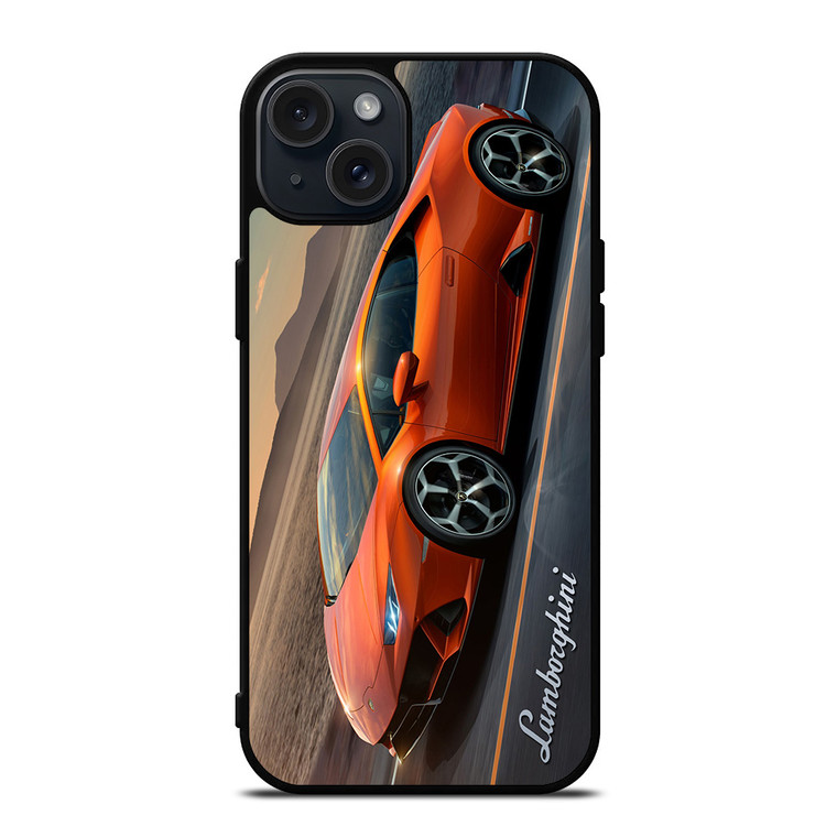 LAMBORGHINI HURACAN EVO iPhone 15 Plus Case LAMBORGHINI HURACAN EVO iPhone 15 Plus Case