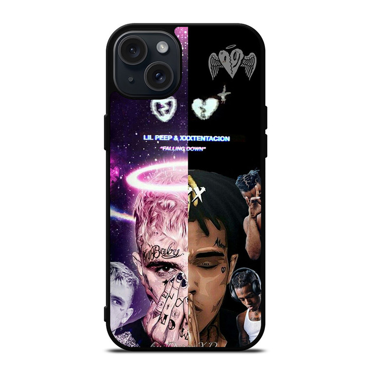 LIL PEEP AND XXXTENTACION iPhone 15 Plus Case LIL PEEP AND XXXTENTACION iPhone 15 Plus Case