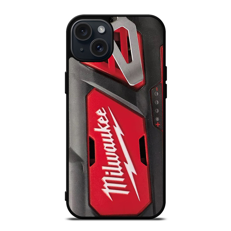 MILWAUKEE TOOL EMBLEM LOGO ICON iPhone 15 Plus Case