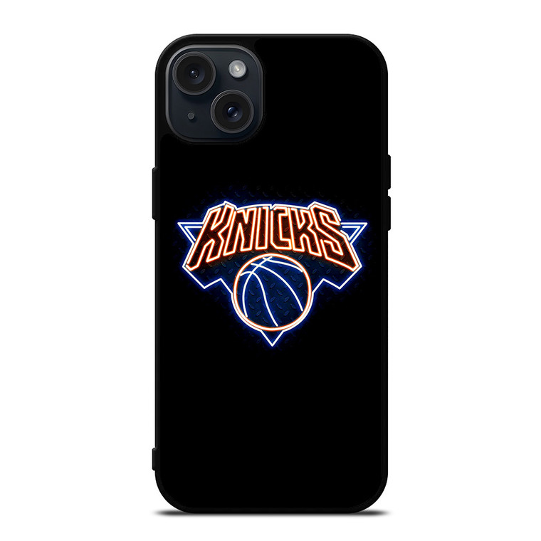 NEW YORK KNICKS NEON LOGO iPhone 15 Plus Case