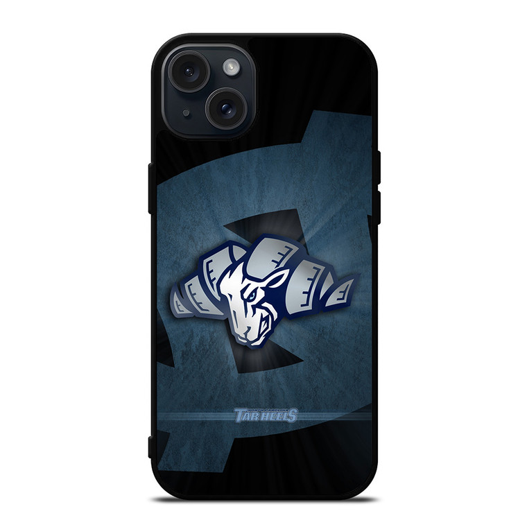 NORTH CAROLINA TAR HEELS INITIAL iPhone 15 Plus Case