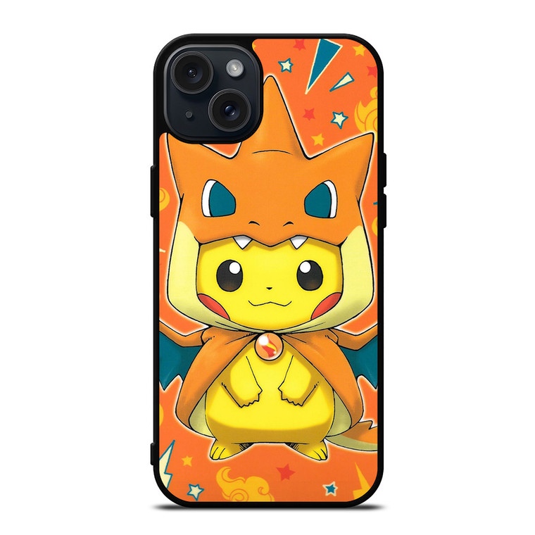 PIKACHU POKEMON DRESS iPhone 15 Plus Case