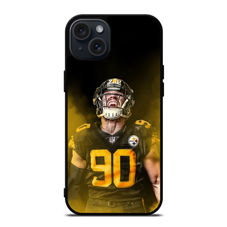 PITTSBURGH STEELERS TJ WATT iPhone 15 Plus Case