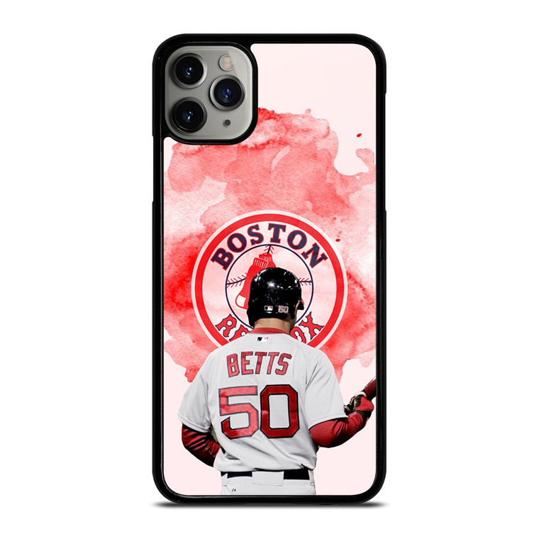 MOOKIE BETTS BOSTON RED SOX iPhone 11 Pro Max Case MOOKIE BETTS BOSTON RED SOX iPhone 11 Pro Max Case