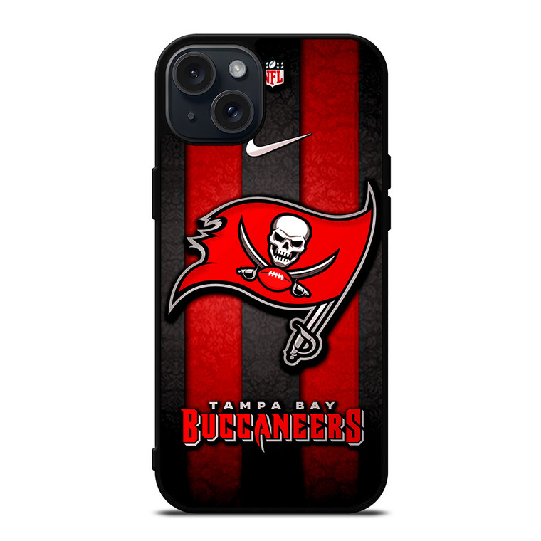TAMPA BAY BUCCANEERS FLAG NFL TEAM LOGO iPhone 15 Plus Case