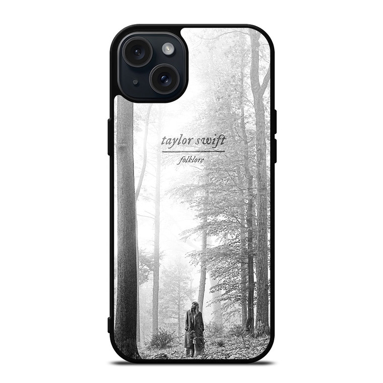 TAYLOR SWIFT FOLKLORE ALBUM COVER iPhone 15 Plus Case