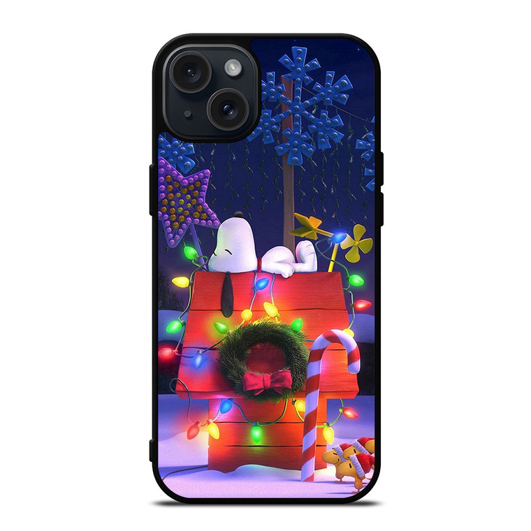 THE PEANUTS SNOOPY CHRISTMAST iPhone 15 Plus Case