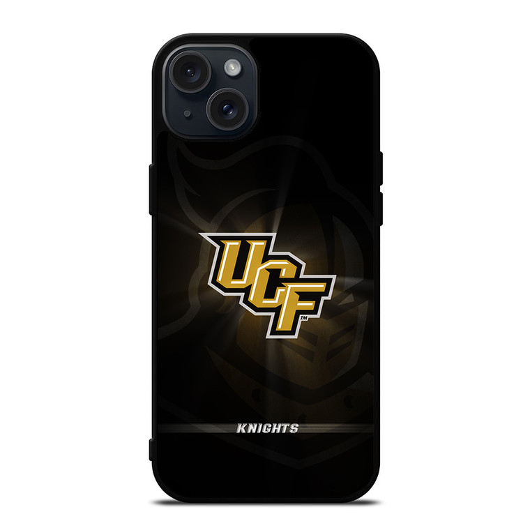 UCF FOOTBALL LOGO KNIGHTS iPhone 15 Plus Case UCF FOOTBALL LOGO KNIGHTS iPhone 15 Plus Case