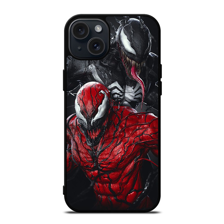 VENOM X CARNAGE iPhone 15 Plus Case