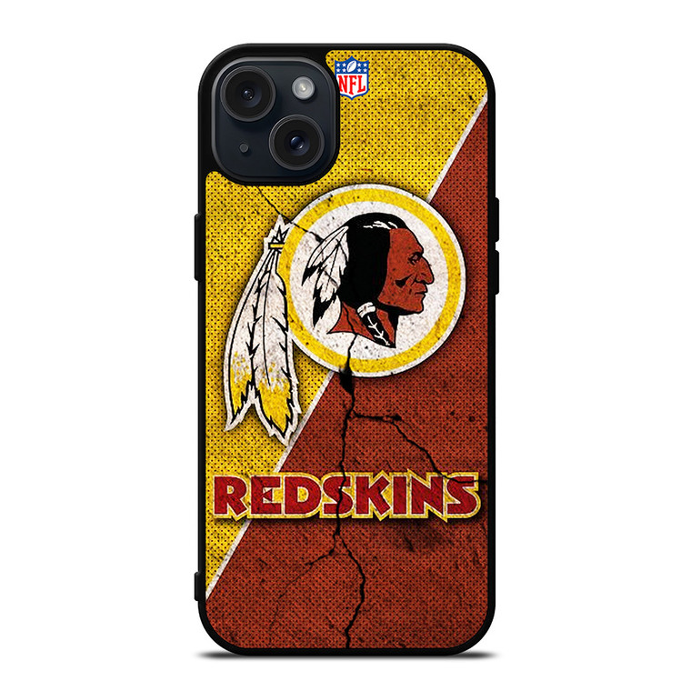 WASHINGTON REDSKINS NFL ART iPhone 15 Plus Case