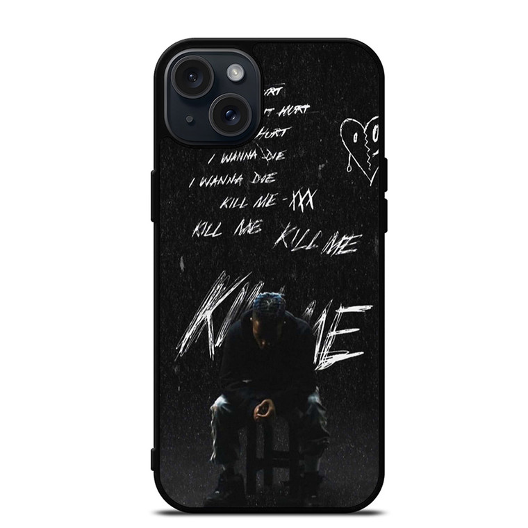 XXXTENTACION SIT DOWN QUOTE iPhone 15 Plus Case XXXTENTACION SIT DOWN QUOTE iPhone 15 Plus Case