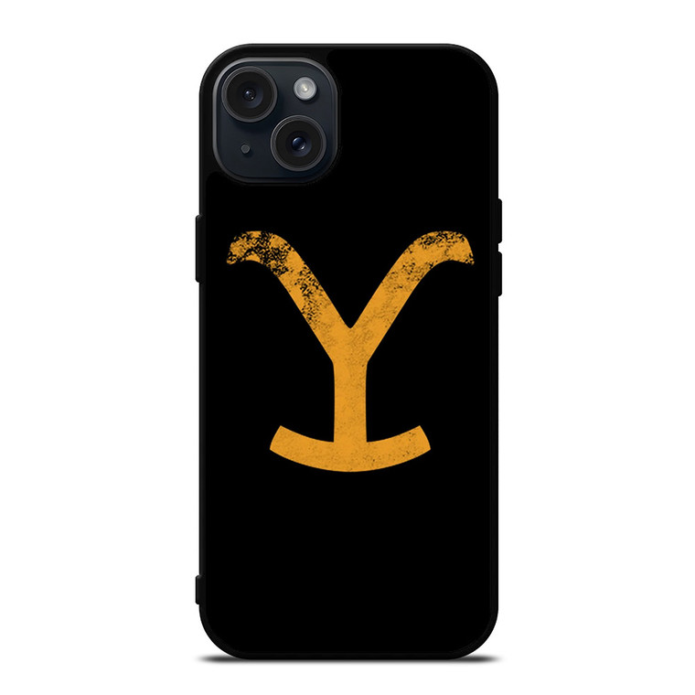 YELLOWSTONE LOGO iPhone 15 Plus Case