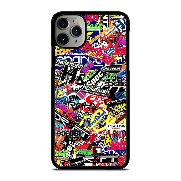 MOTOCROSS MX STICKER BOMB iPhone 11 Pro Max Case