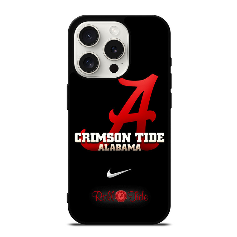 ALABAMA CRIMSON ROLL TIDE NIKE iPhone 15 Pro Case