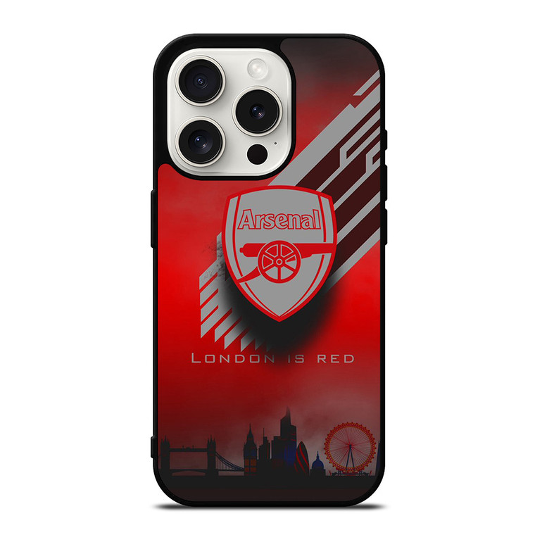 ARSENAL FC STRIPS iPhone 15 Pro Case