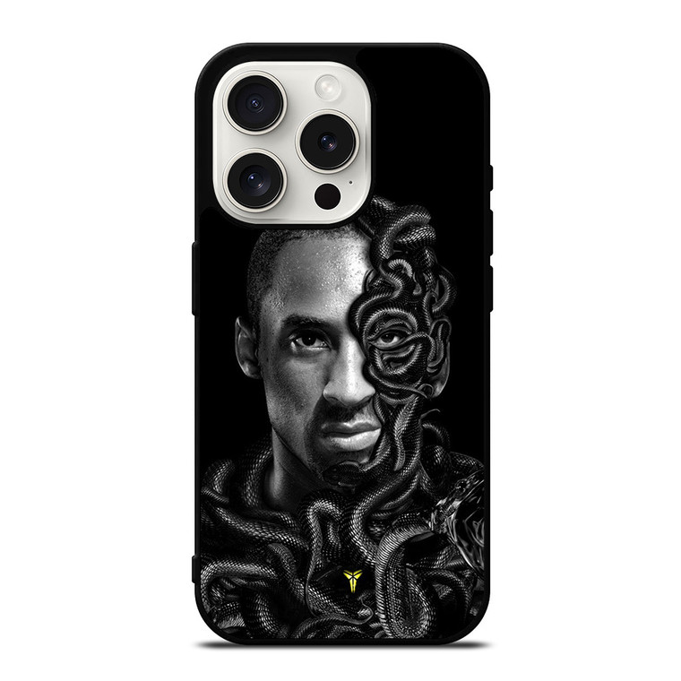 BLACK MAMBA KOBE BRYANT MEDUSA iPhone 15 Pro Case
