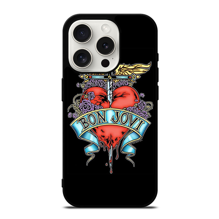 BON JOVI ROCK BAND iPhone 15 Pro Case