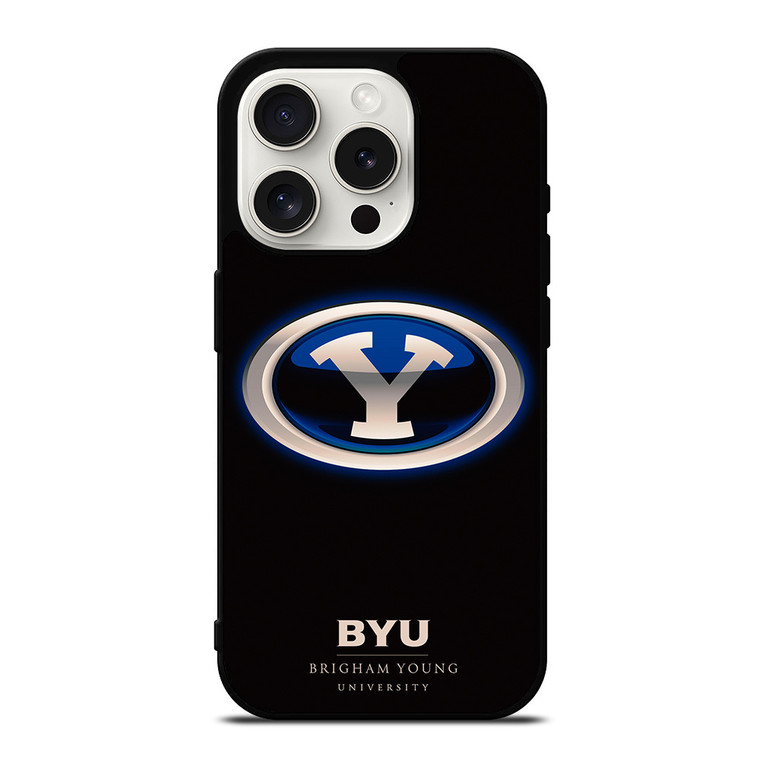 BYU COUGARS BRIGHAM YOUNG UNIVERSITY FOOTBALL iPhone 15 Pro Case