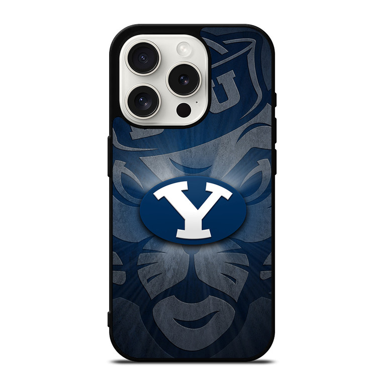 BYU COUGARS BRIGHAM YOUNG UNIVERSITY LOGO iPhone 15 Pro Case BYU COUGARS BRIGHAM YOUNG UNIVERSITY LOGO iPhone 15 Pro Case