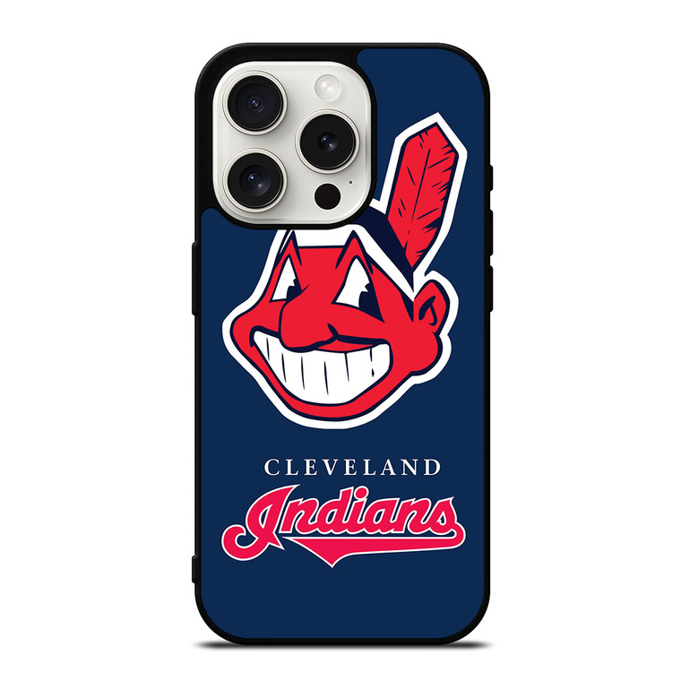 CLEVELAND INDIANS BASEBALL RED HEAD MASCOT iPhone 15 Pro Case