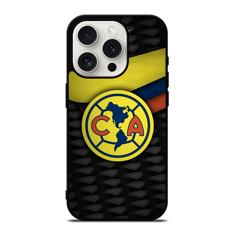 CLUB AMERICA AGUILAS LOGO CARBON iPhone 15 Pro Case