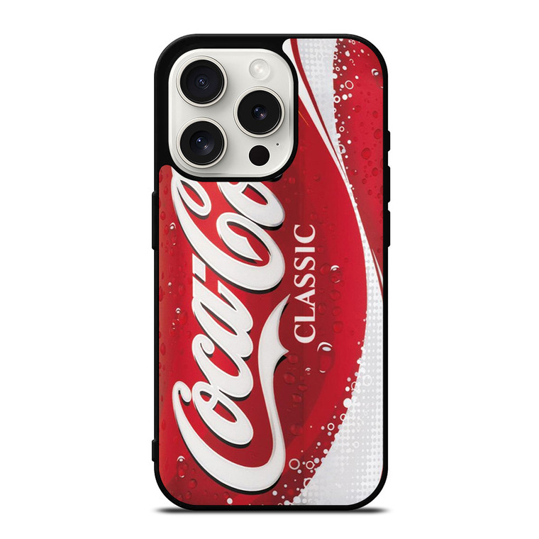 COCA COLA CLASSIC CAN LOGO iPhone 15 Pro Case