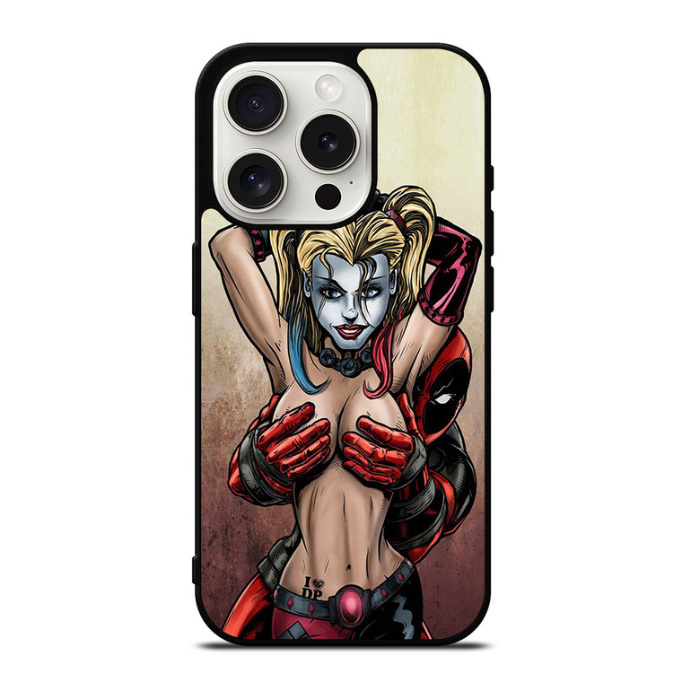 DEADPOOL AND HARLEY QUINN iPhone 15 Pro Case