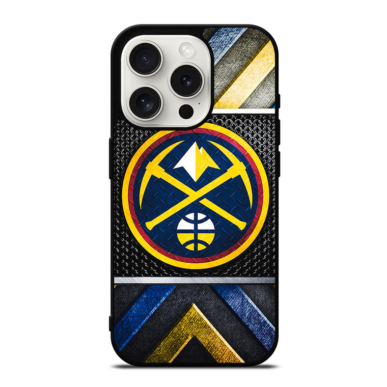 DENVER NUGGETS BASKETBALL TEAM LOGO iPhone 15 Pro Case
