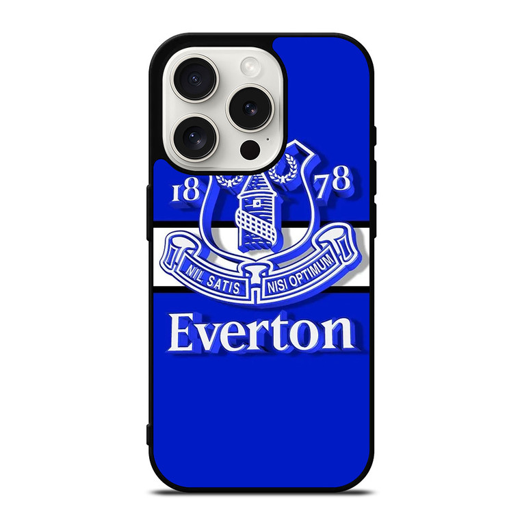 EVERTON FC LOGO FOOTBALL CLUB iPhone 15 Pro Case
