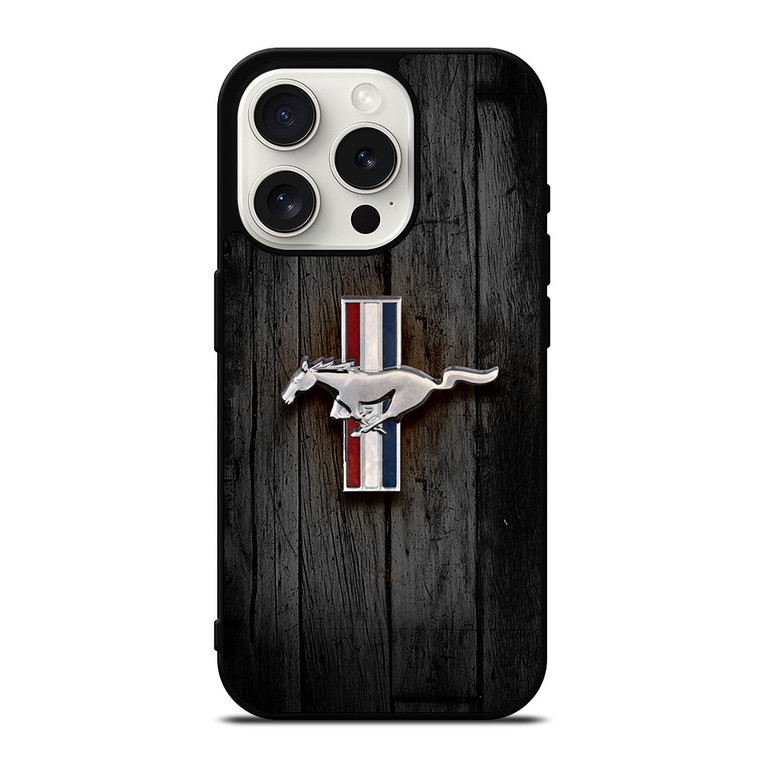 FORD WOOD EMBLEM iPhone 15 Pro Case FORD WOOD EMBLEM iPhone 15 Pro Case