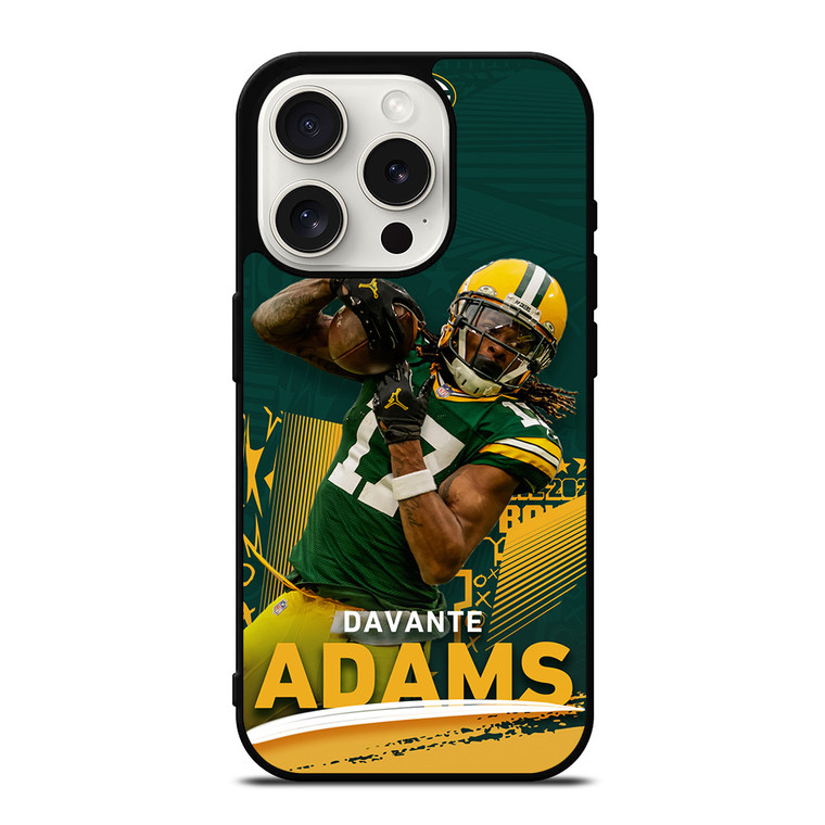 GREEN BAY PACKERS DAVANTE ADAMS iPhone 15 Pro Case