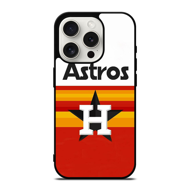 HOUSTON ASTROS MLB ICON iPhone 15 Pro Case