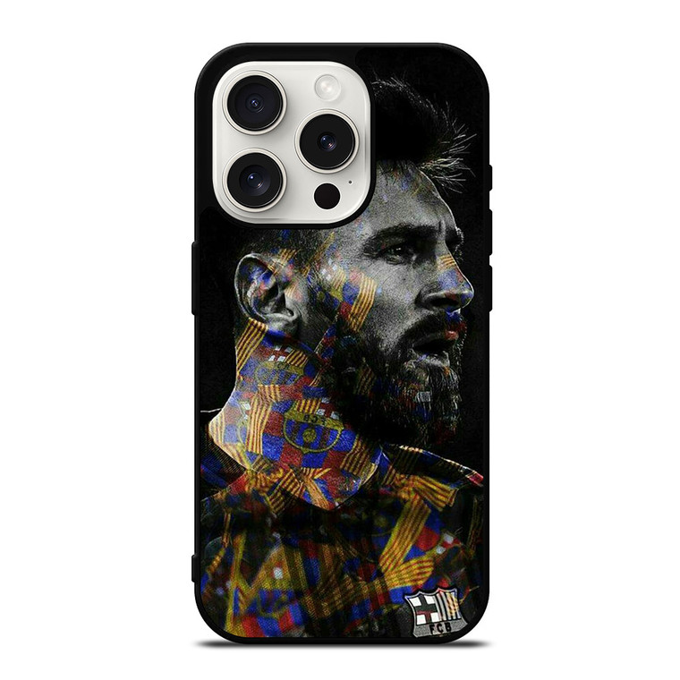 LEO MESSI BARCELONA ART iPhone 15 Pro Case