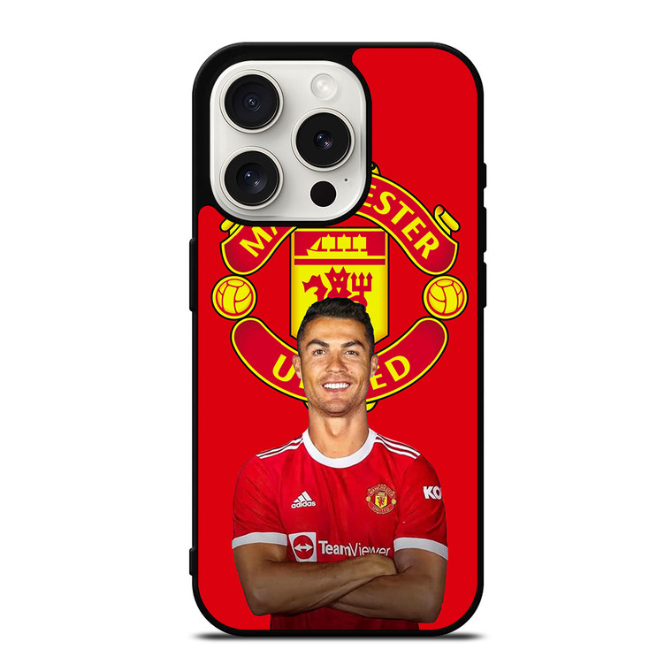MANCHESTER UNITED RONALDO iPhone 15 Pro Case