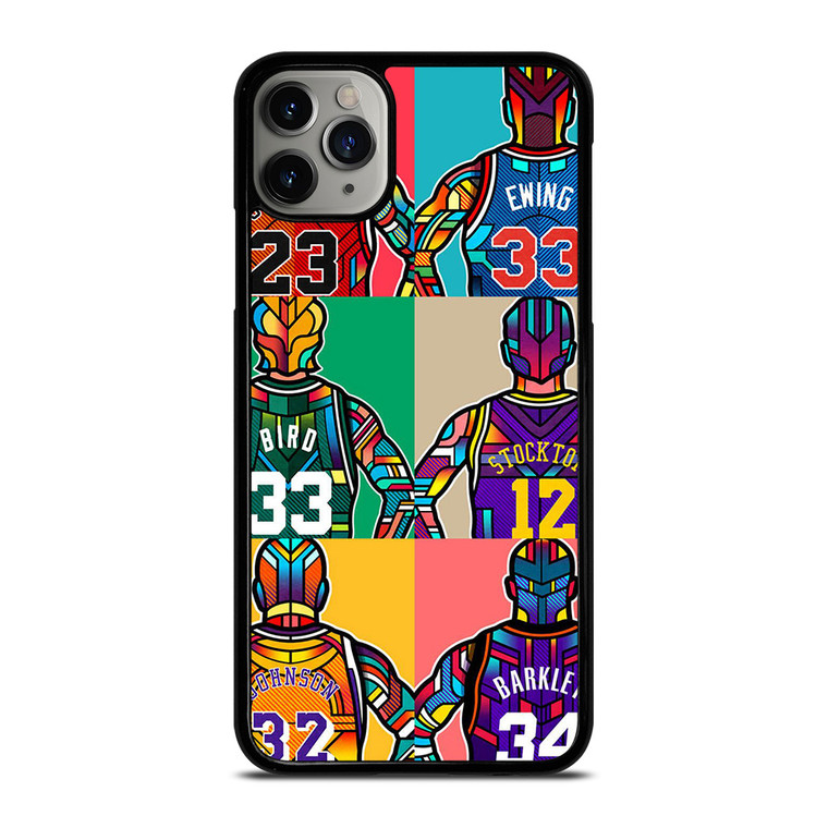 NBA LEGENDS ART iPhone 11 Pro Max Case