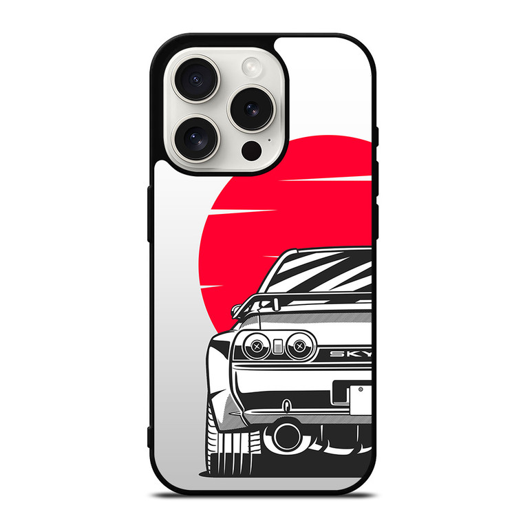 NISSAN SKYLINE R34 ART iPhone 15 Pro Case