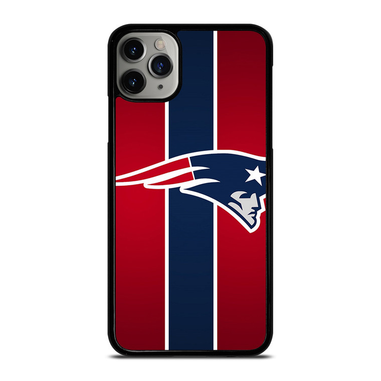 NEW ENGLAND PATRIOTS LOGO STRIPE iPhone 11 Pro Max Case