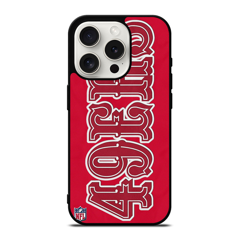 SAN FRANCISCO 49ERS VINTAGE LOGO iPhone 15 Pro Case
