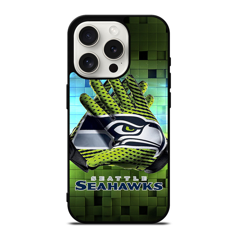 SEATTLE SEAHAWKS FOOTBALL HANDS iPhone 15 Pro Case