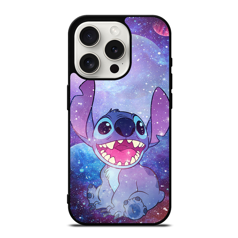 STITCH AND LILO GALAXY iPhone 15 Pro Case