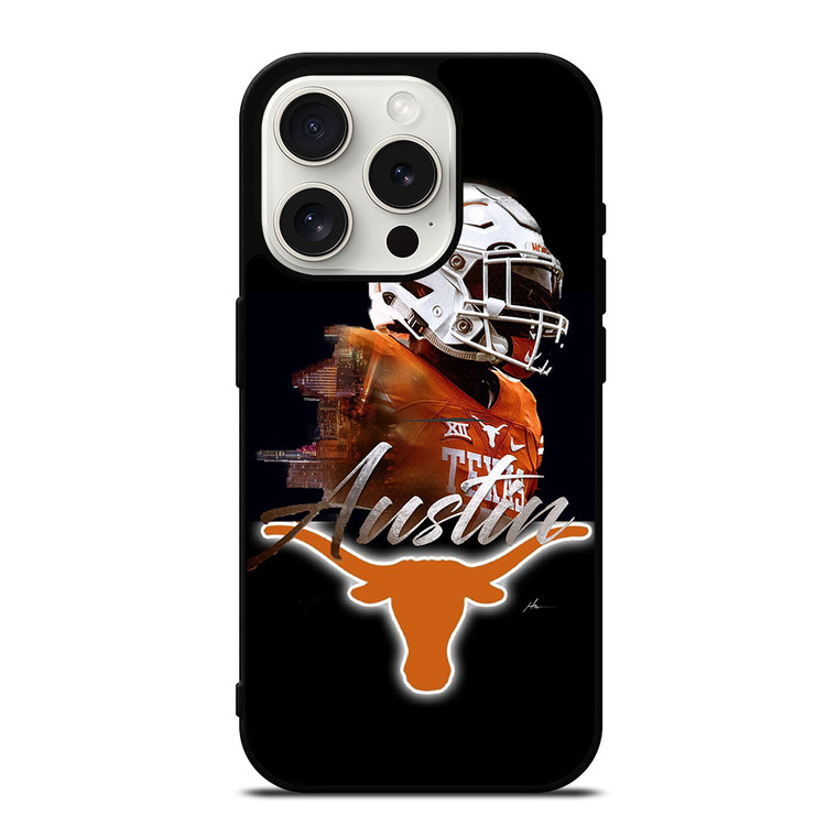 TEXAS LONGHORNS FOOTBALL AUSTIN iPhone 15 Pro Case