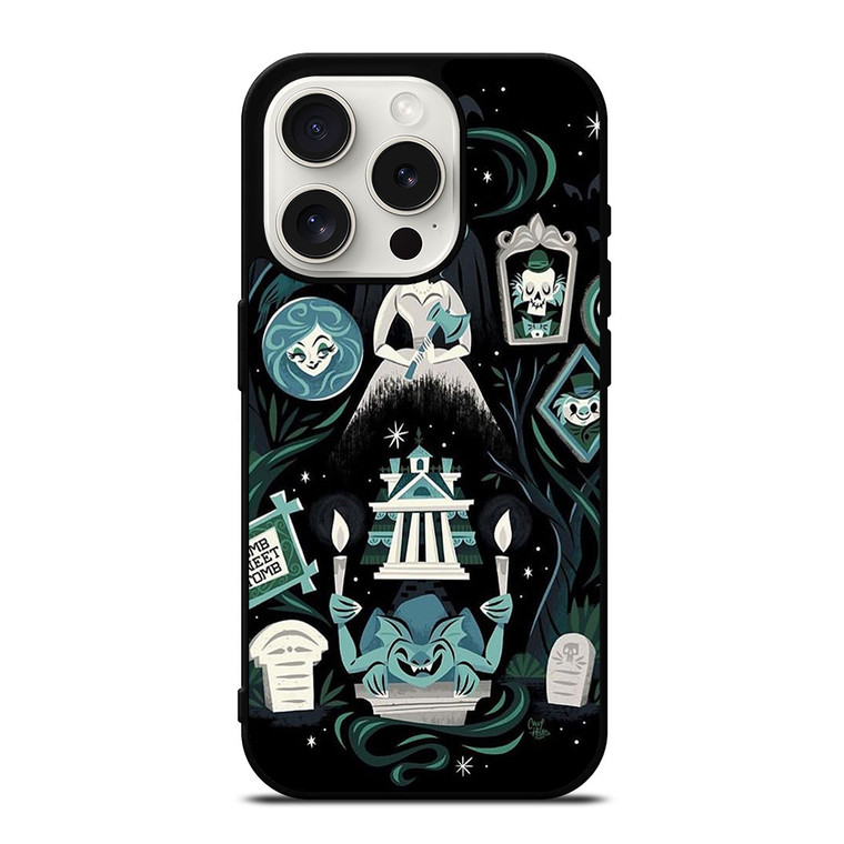 THE HAUNTED MANSION ART DISNEY iPhone 15 Pro Case