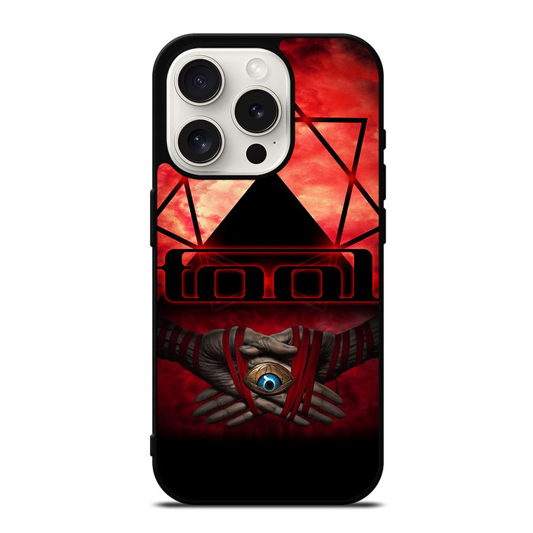 TOOL BAND RED LOGO iPhone 15 Pro Case