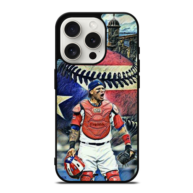 YADIER MOLINA LOUIS CARDINALS iPhone 15 Pro Case