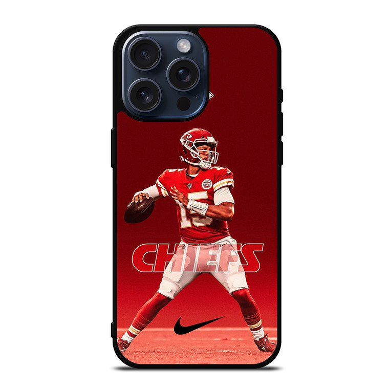 ACT PATRICK MAHOMES KANSAS CITY CHIEFS iPhone 15 Pro Max Case ACT PATRICK MAHOMES KANSAS CITY CHIEFS iPhone 15 Pro Max Case