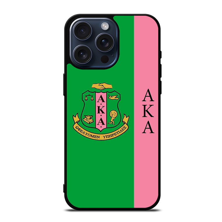 ALPHA KAPPA GREEN NEW iPhone 15 Pro Max Case