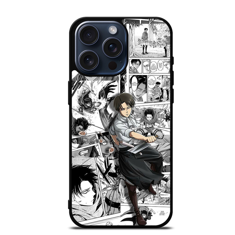 ATTACK ON TITAN MANGA COMIC iPhone 15 Pro Max Case